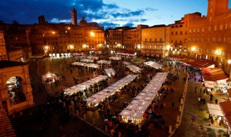 mercato nel campo